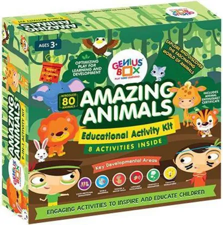 Genius Box Amazing Animals Activity Kit